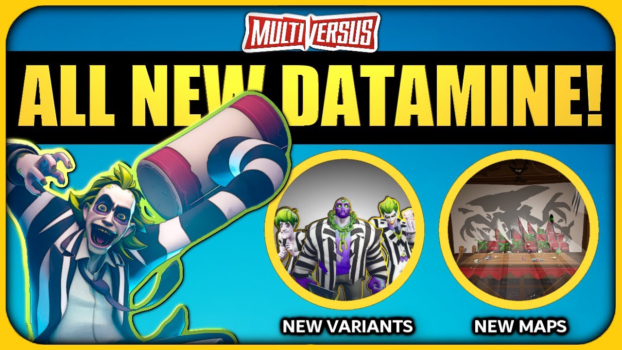 All NEW Datamine For Beetlejuice Events In Multiversus