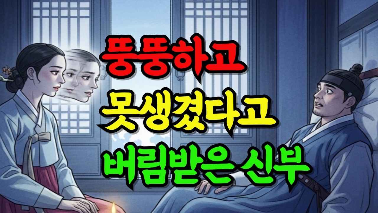 못난 마누라  얼굴바꾼 부인  .낭군님 이 얼굴은 마음에 드시옵니까?