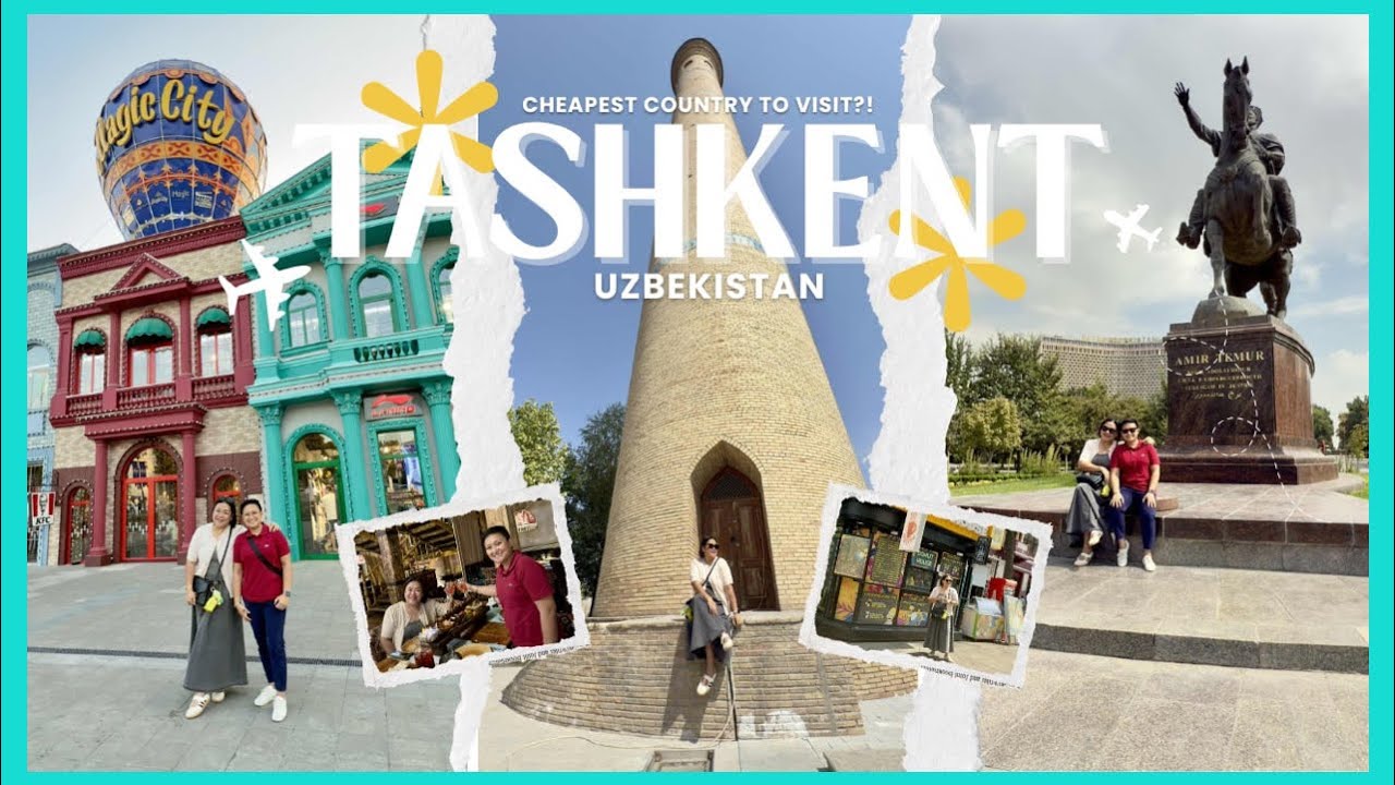 CHEAPEST country to visit?! | UZBEKISTAN VLOG 🇺🇿 ✨ anniversary adventure in tashkent (day 1&ndash;2)