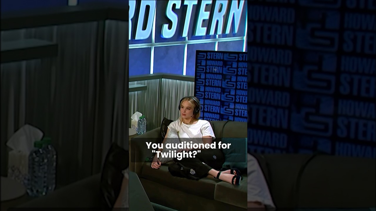 Дженнифер Лоуренс прослушивалась для &laquo;Сумерек&raquo; (2018) #howardstern #sternshow #jenniferlawrence
