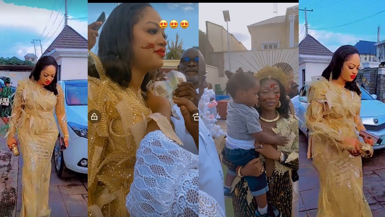 Queen Naomi Ogunwusi Showcases Her with Royality At A Birthday Party