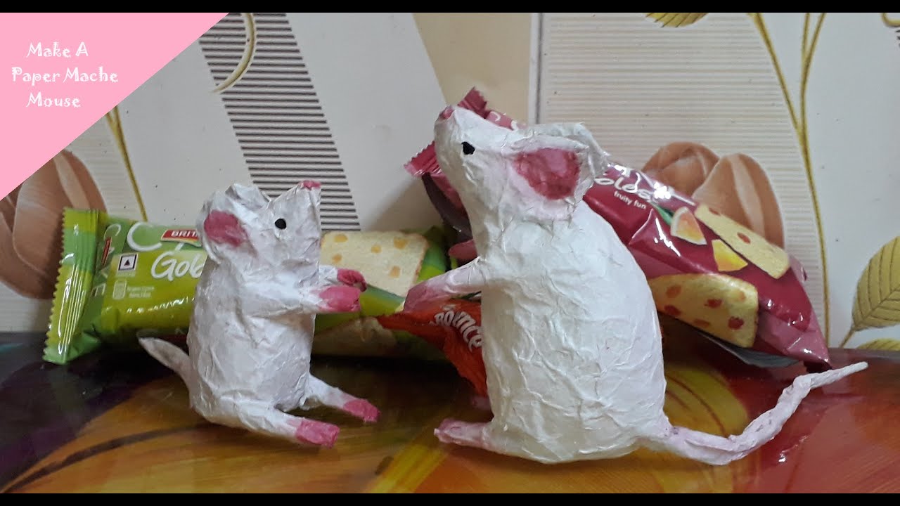 How To Make A Paper Mache Mouse