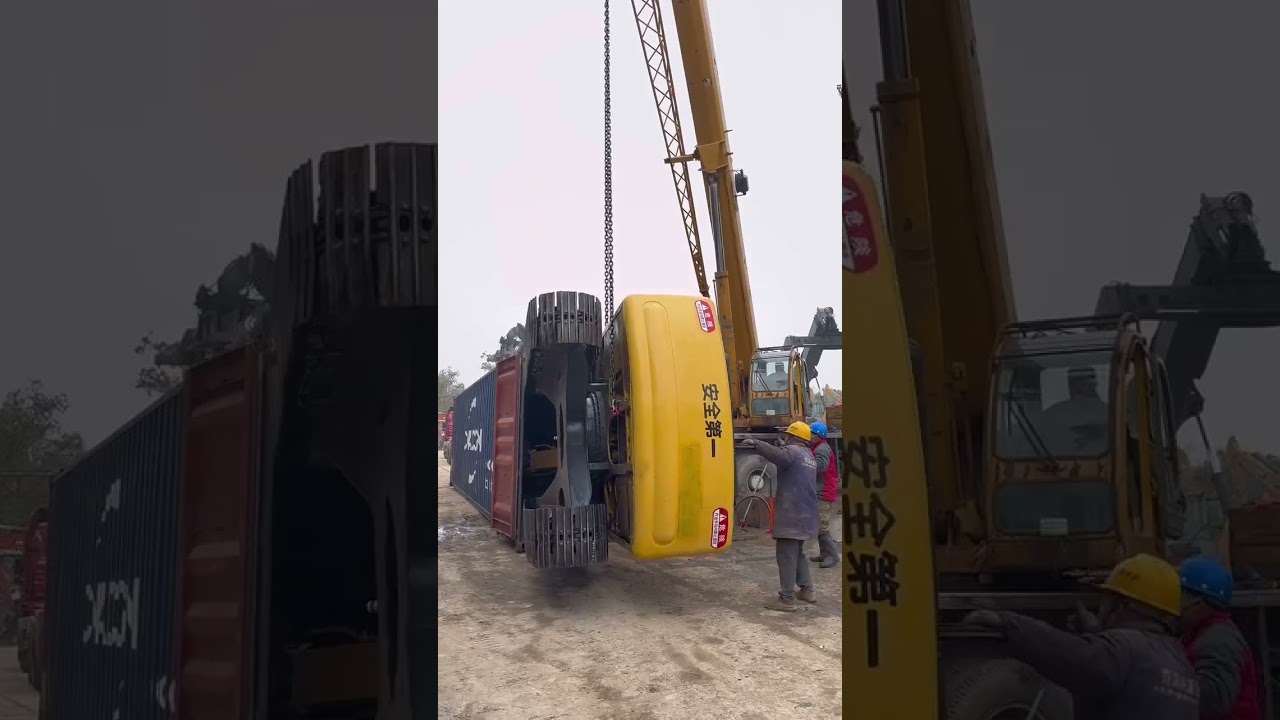 how to package excavator 