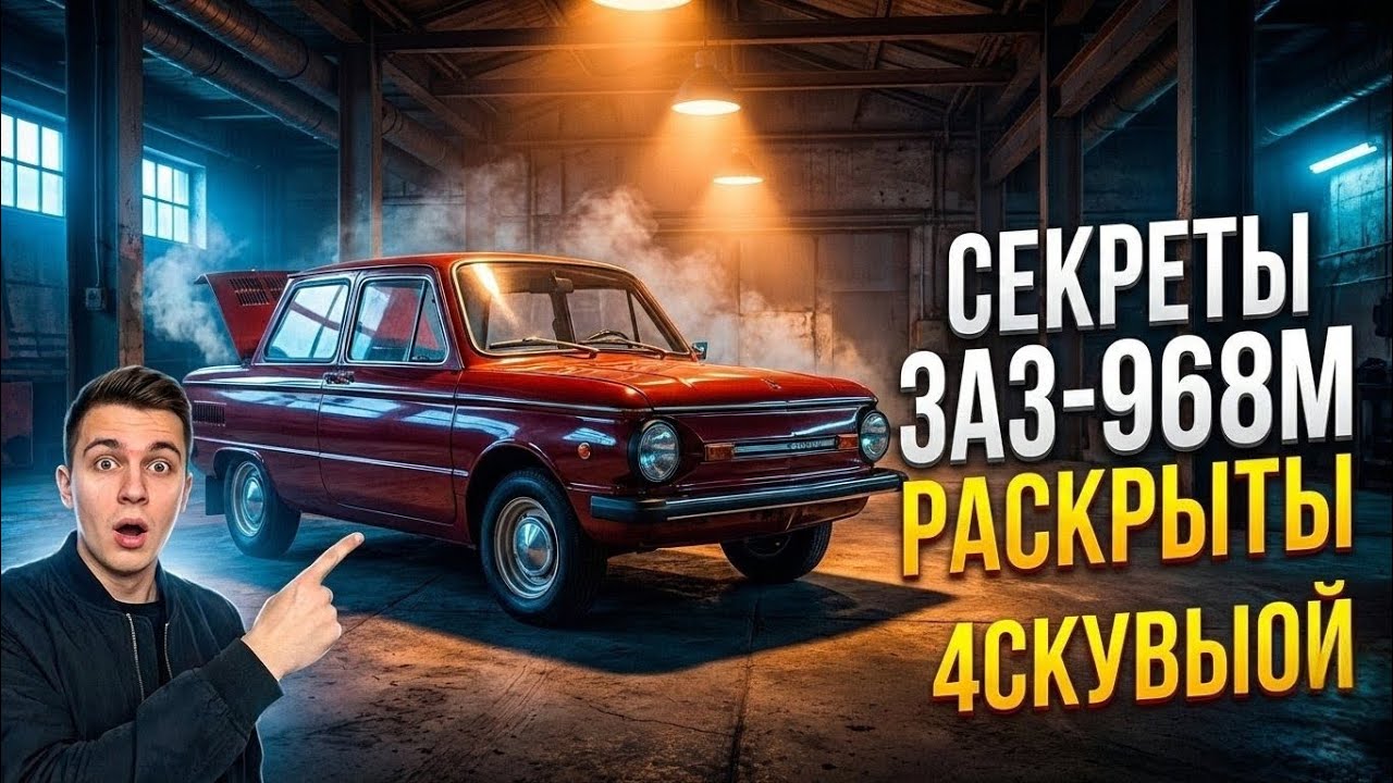 СЕКРЕТЫ ЗАЗ-968М, О КОТОРЫХ ВЫ НЕ ЗНАЛИ