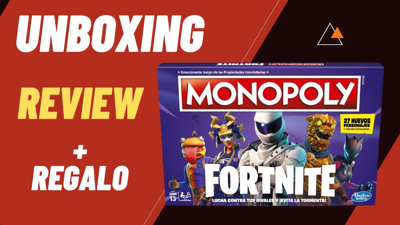 Review !!...Unboxing !!...Monopoly Fortnite con 27 nuevos Personajes !!