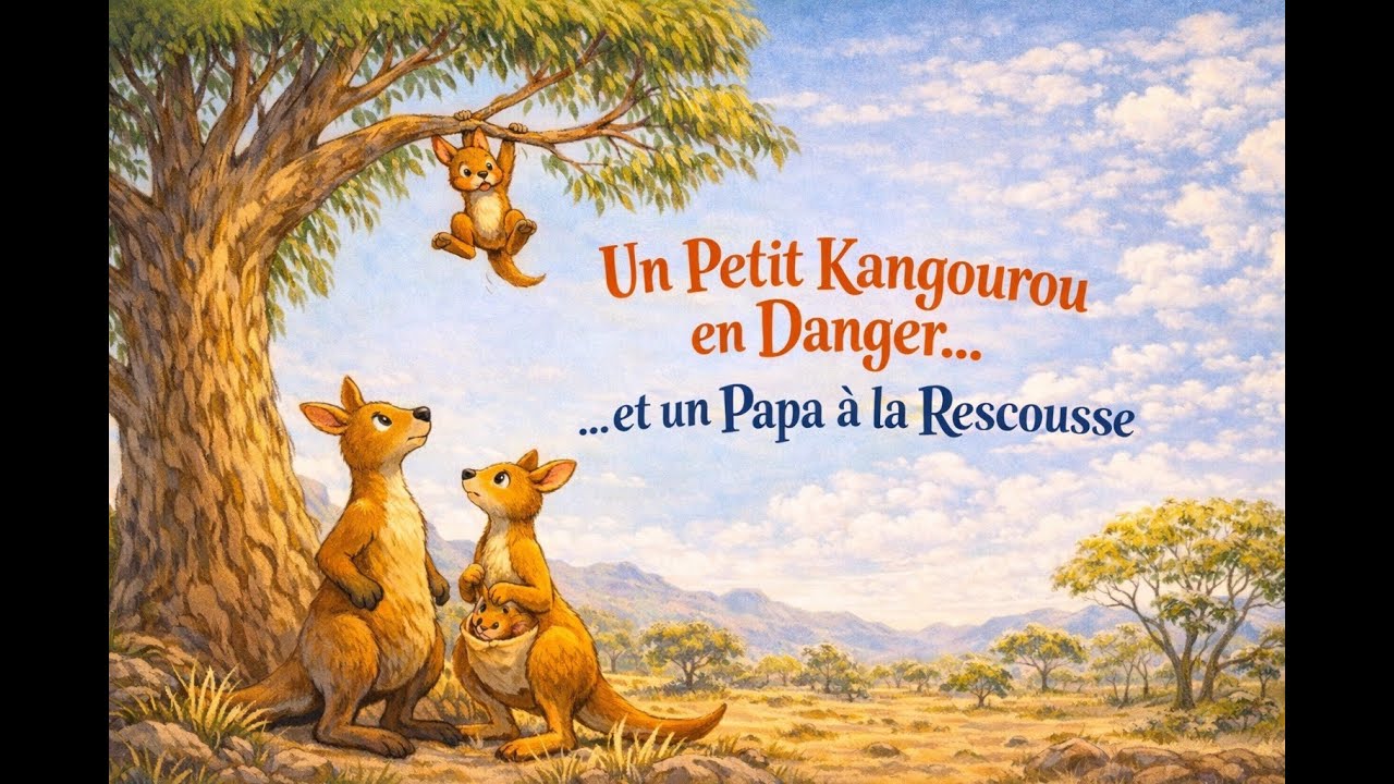 Un Petit Kangourou en Danger ... et un Papa à la Rescousse 🦘