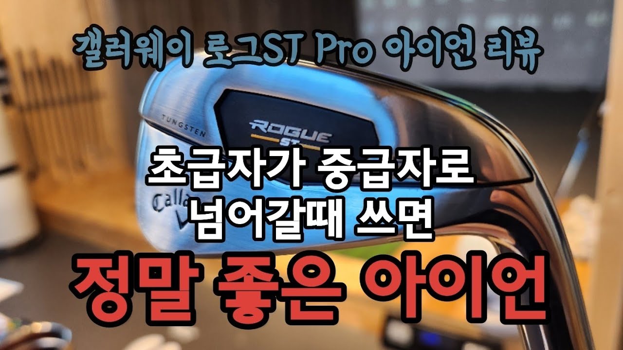 갤러웨이 로그ST Pro 아이언 리뷰