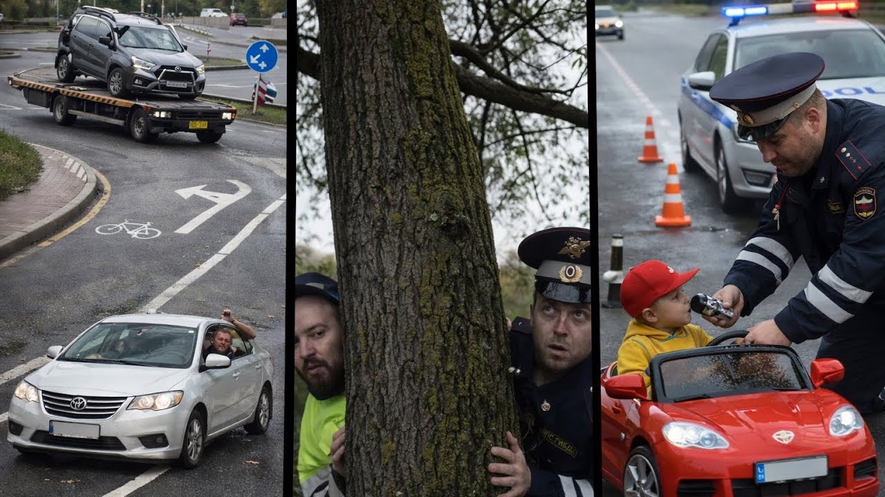 👮🏼‍♂️A typical day for a traffic police inspector👮🏼‍♂️Обычный день дорожного инспектора