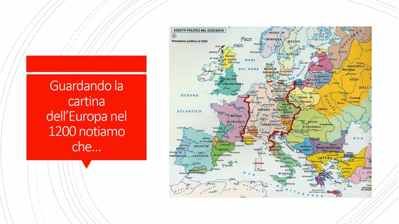 L’Europa e L’Italia nel 1200