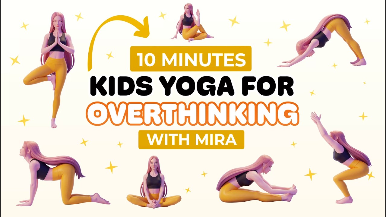 Kids Yoga for Overthinking | Yoga with Mira | KPOP Demon Hunters | #yogaforkids