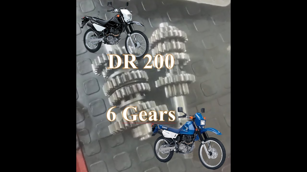Suzuki DR200 Caja 6 cambios