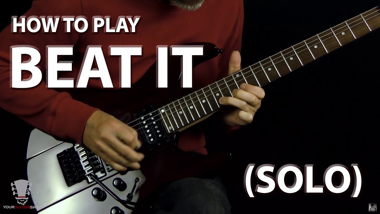 Как играть соло «Beat It» — Эдди Ван Хален, Майкл Джексон