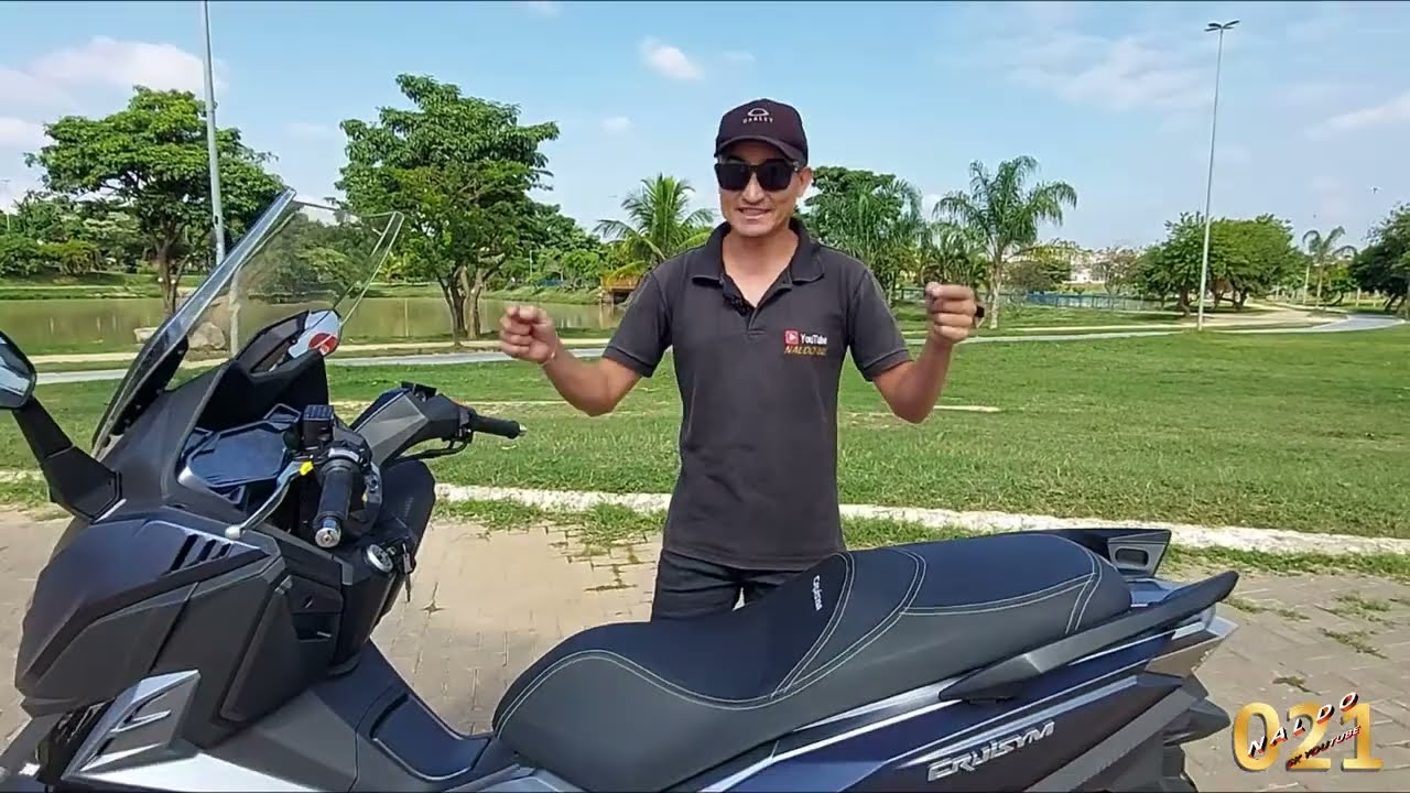 Nova geração Dafra Cruisym 300cc ABS 2025