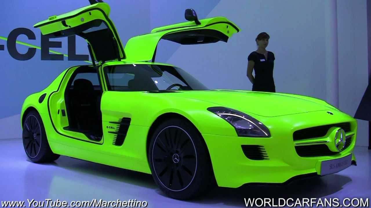 Mercedes SLS AMG E-Cell - 525hp Electric Supercar