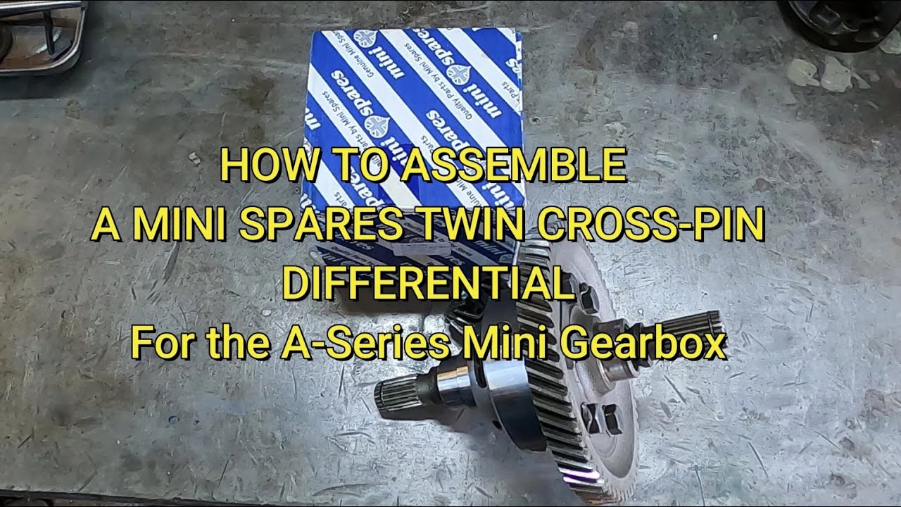 How to Assemble the Mini Spares Evo Molybdenum Cross-Pin Differential for the Mini A-Series Gearbox