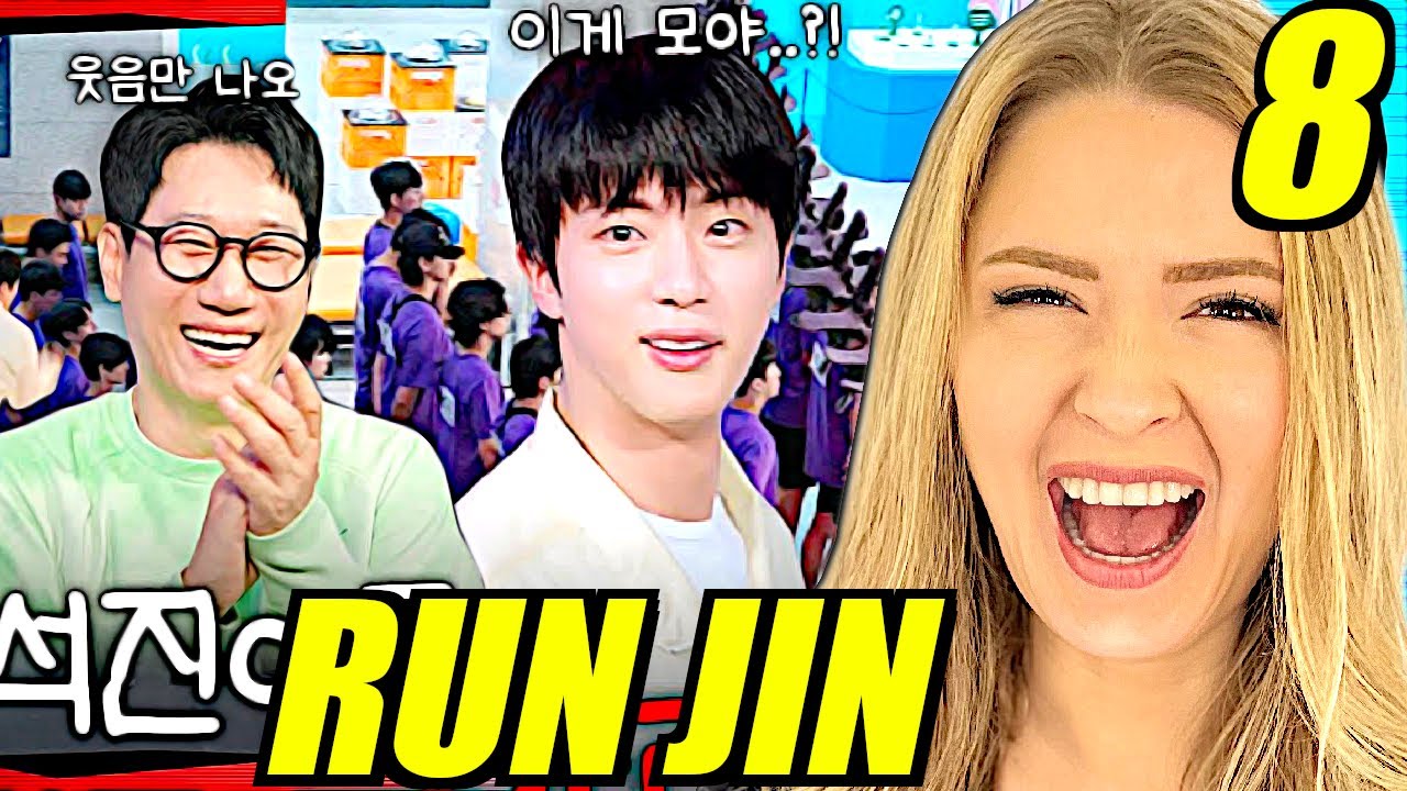 JIN vs JIN HIDE & SEEK (Run Jin Episode 8 Reaction)
