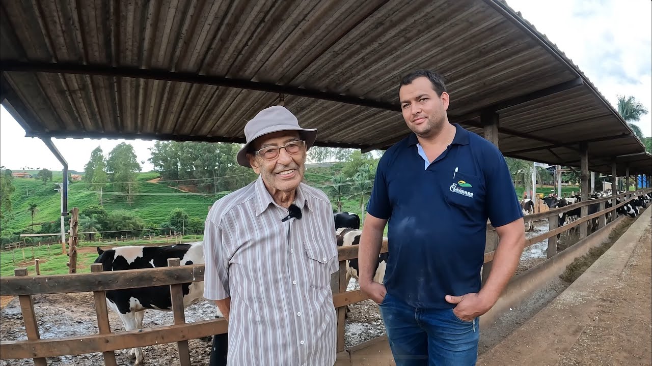 Iniciaram pequenos, hoje já estão ultrapassando os 24 mil litros de leite por dia! Fazenda Lageado!