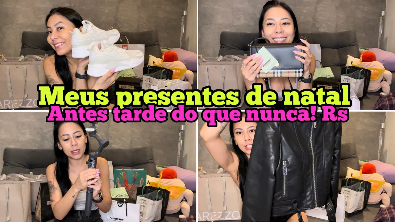 Meus presentes de natal (inclusive os meus p/ mim)