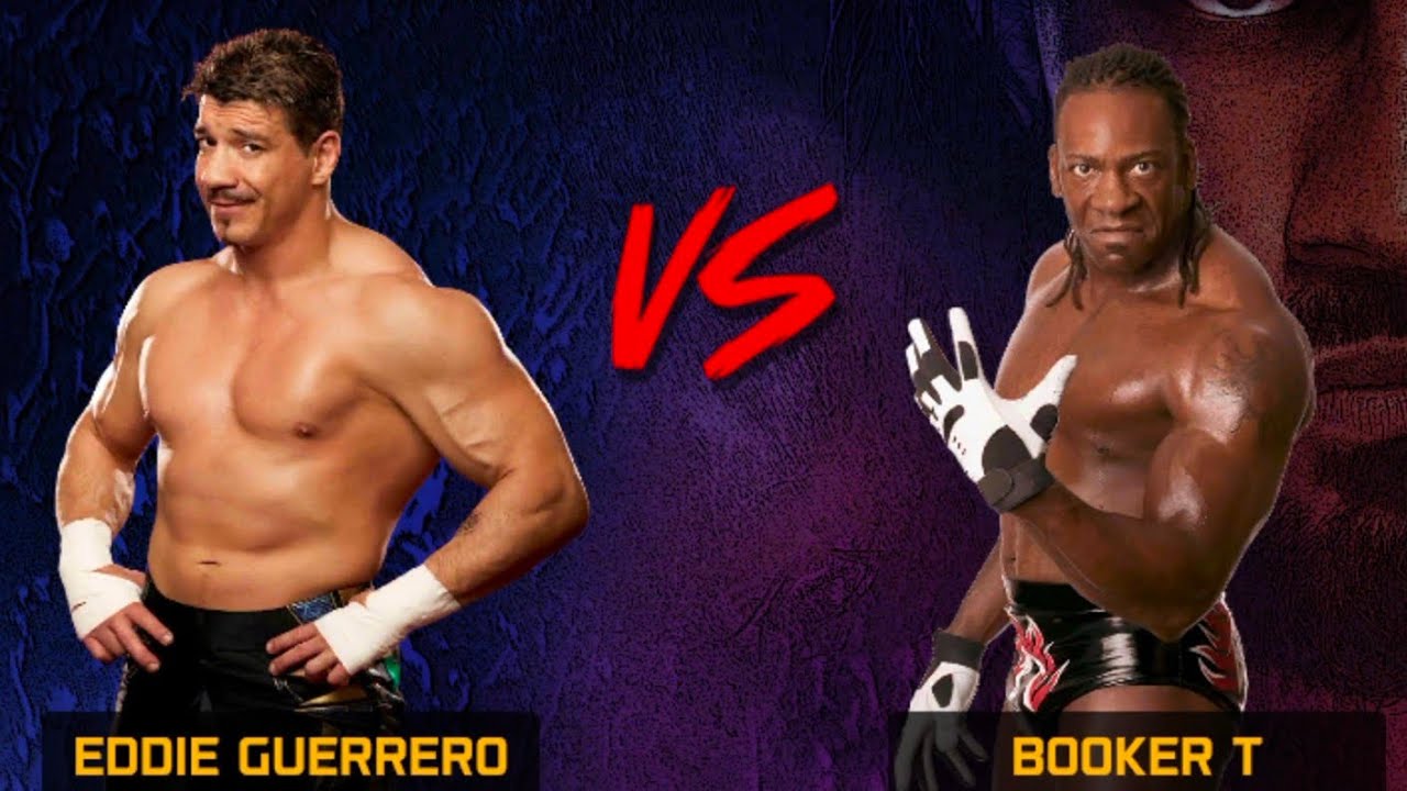 Eddie Guerrero vs Booker T Full Fight Simulation 🔥