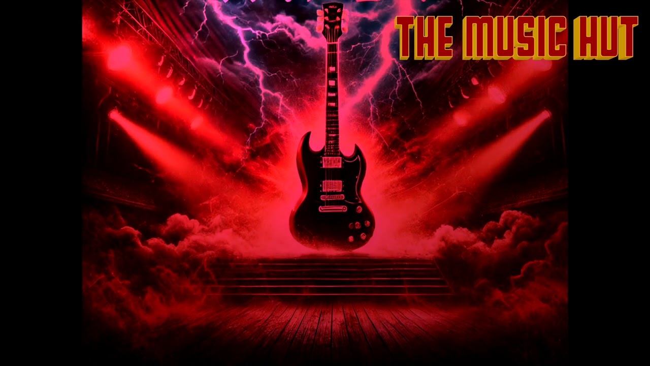 AC/DC Inspired Rock Guitar Backing Track - Am, Pentatonic, Dorian 120bpm