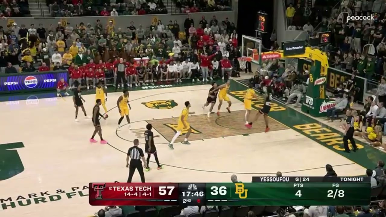 Baylor Basketball (M): Cam Carr (18 PTS) vs. Texas Tech | January 20, 2026