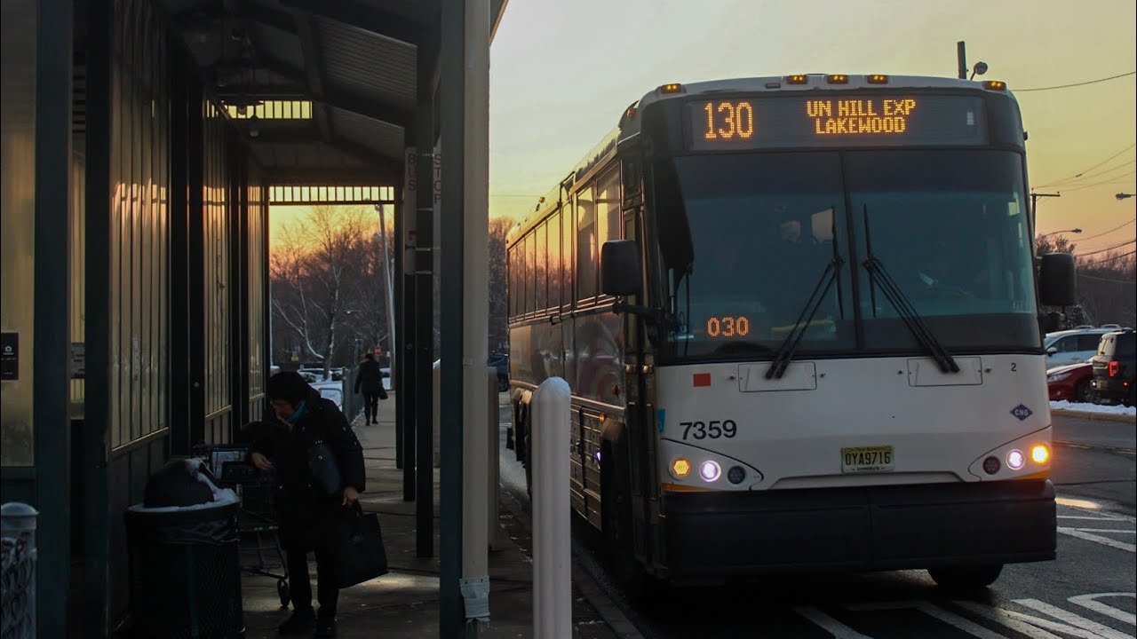 ᴴᴰ⁶⁰ Front POV: NJT Route 130 Union Hill Park & Ride Express Lakewood onboard a 2015 MCI D4500CT CNG