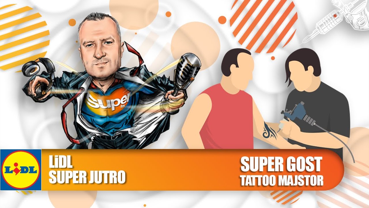 LIDL SUPER JUTRO 03.12.2021. - Filip Đukić (Tattoo majstor)