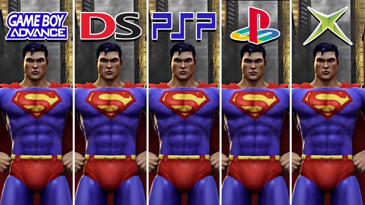 Justice League Heroes (2006) GBA vs NDS vs PSP vs PS2 vs XBOX [Which One is Better?]