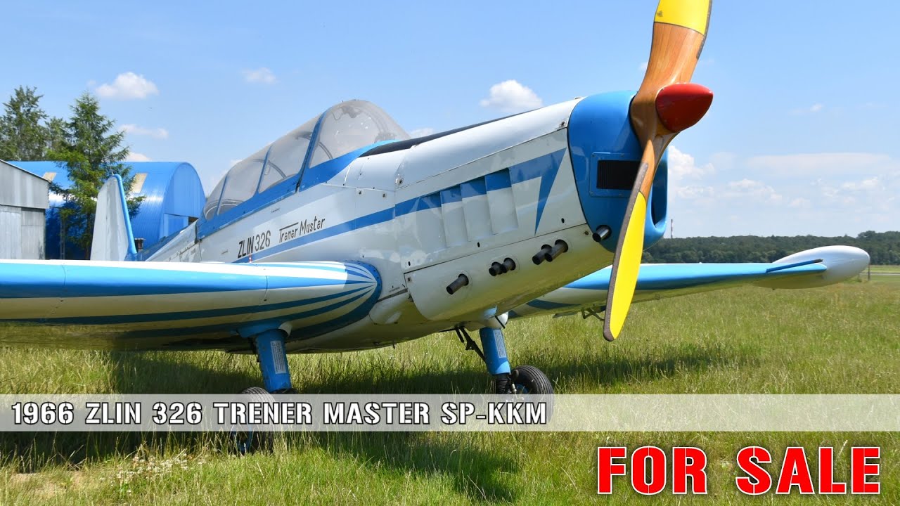 Zlin Z326 Trener Master SP-KKM FOR SALE