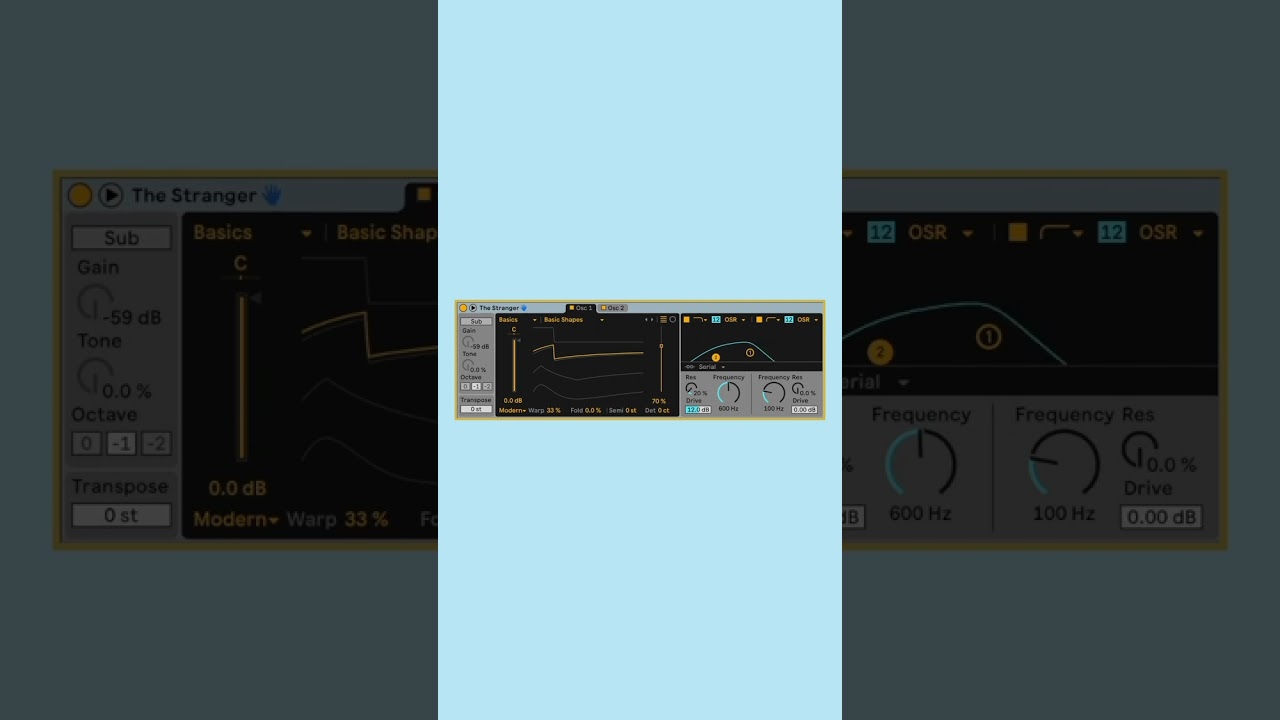 Vintage Synthesizer (Ableton Wavetable Preset) Sound Demo