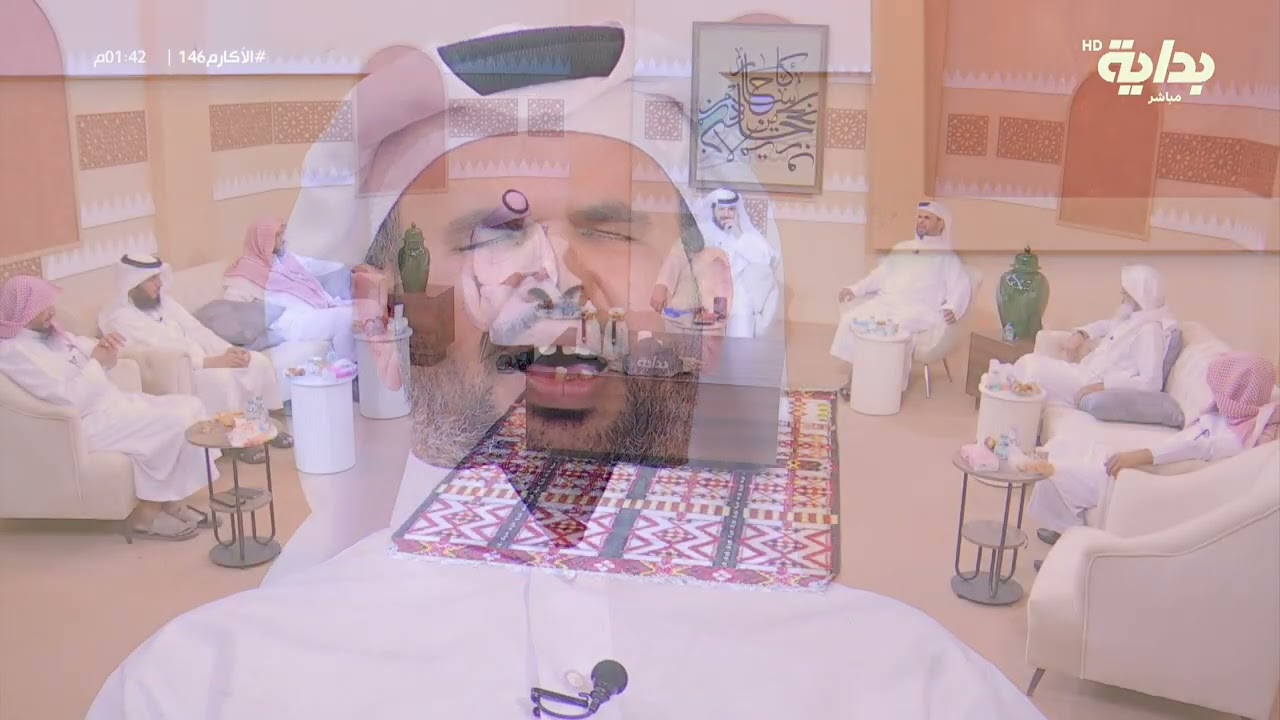 سالم المري يبدع وبشكل مؤثر ويتحف الأكارم بشيلة جميلة ا #الاكارم146