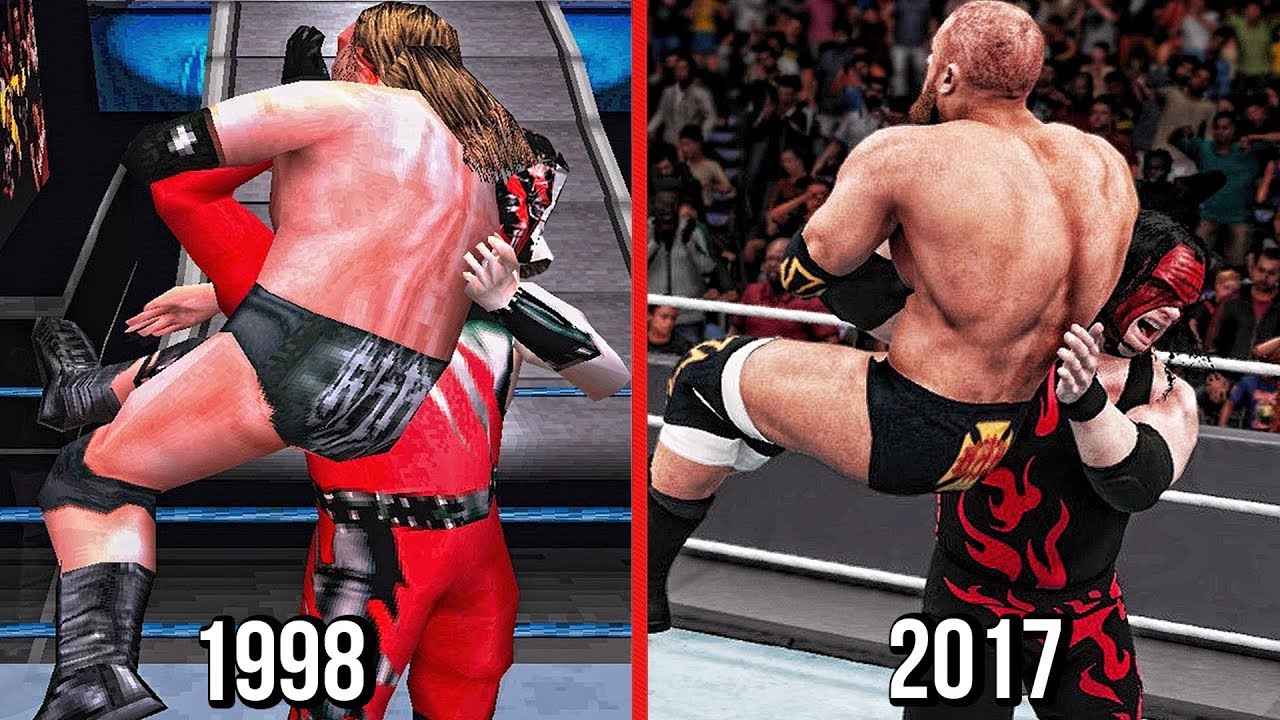 The Evolution Of Kane Chokeslam ( WWF War Zone To WWE 2K18 )