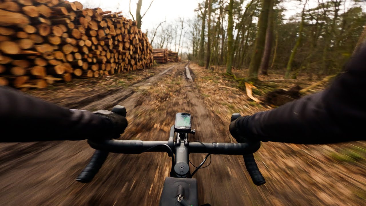 Fast and fun Gravel Ride in Schöneweide Berlin. (Extended)