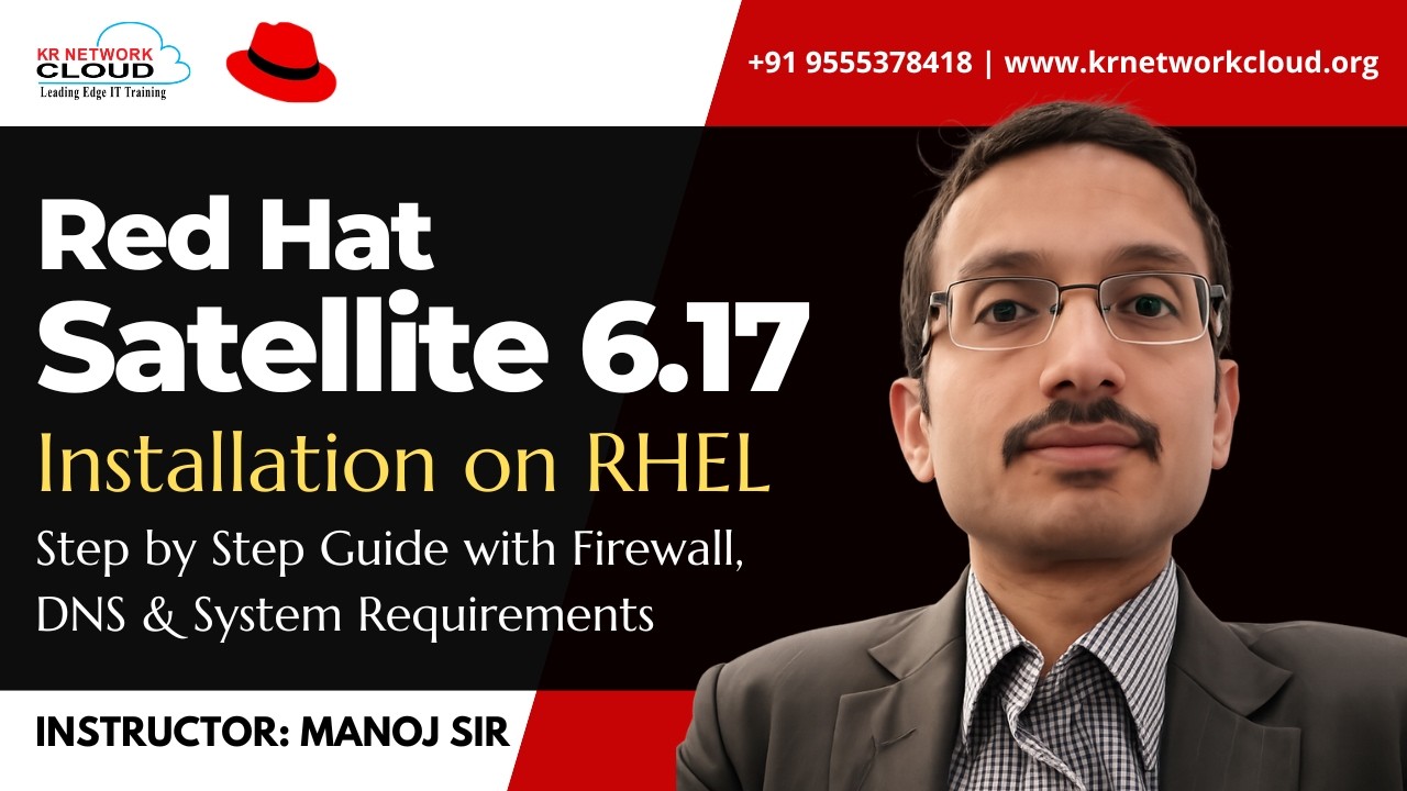 Red Hat Satellite 6.17 Installation on RHEL | Step-by-Step Guide with Firewall, DNS