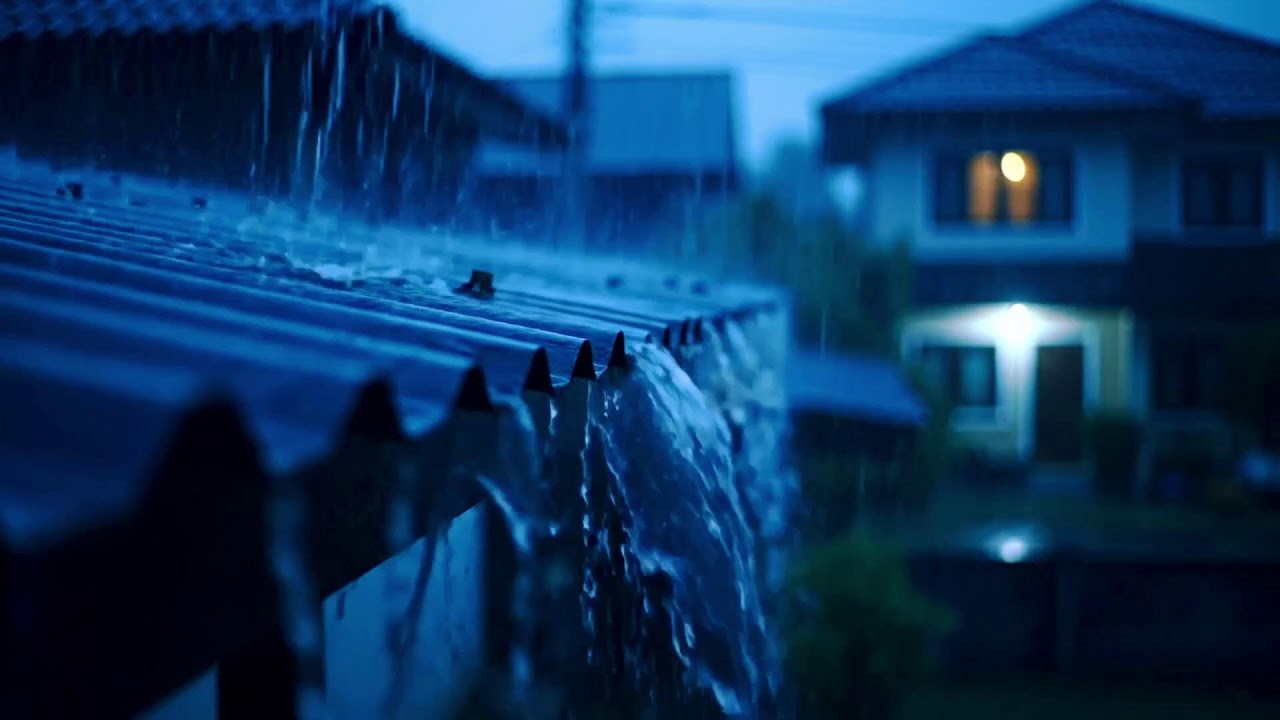 Endless Night Rain on Tin Roof, A Serene Symphony for Deep and Healing Sleep 225 HD