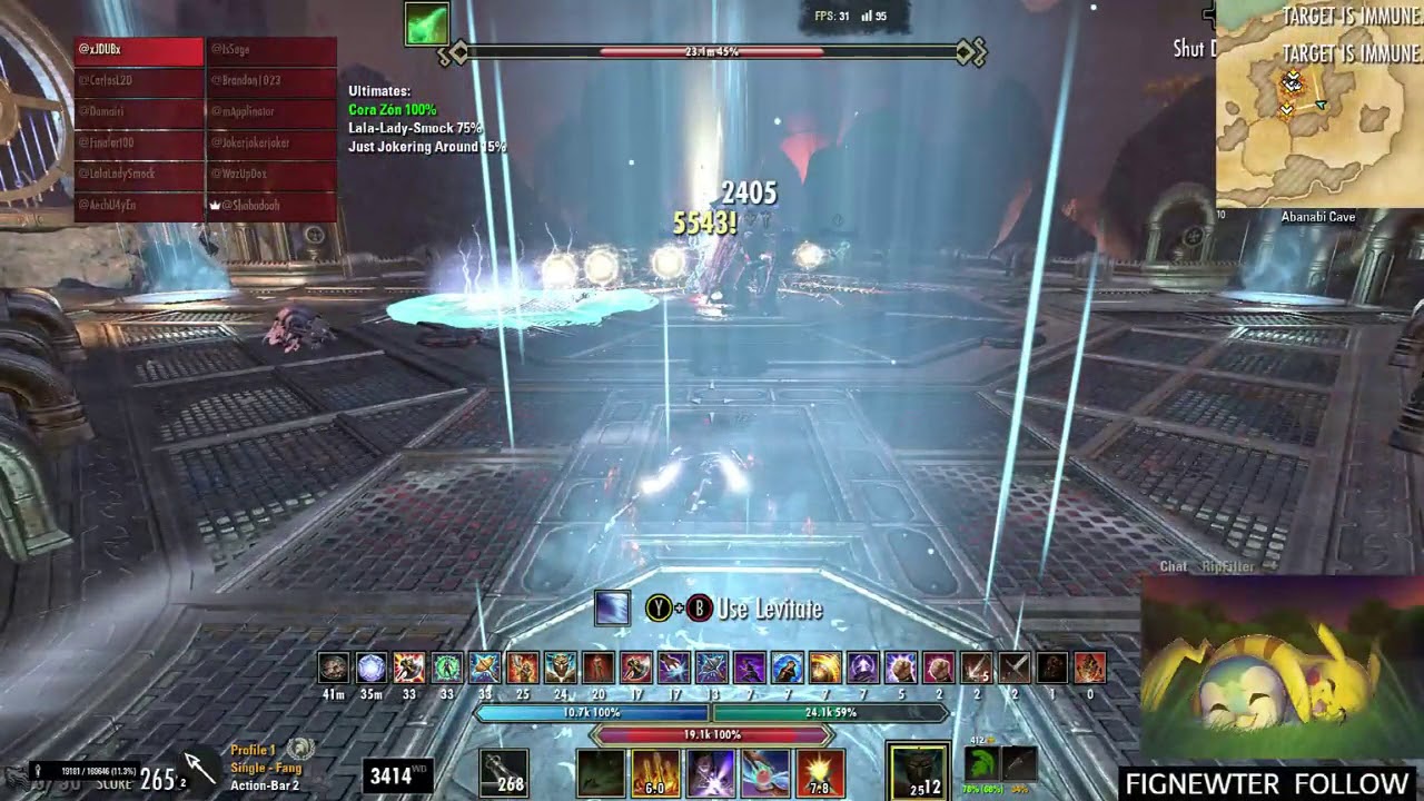 ESO - VHoF 2nd Boss what to do up top