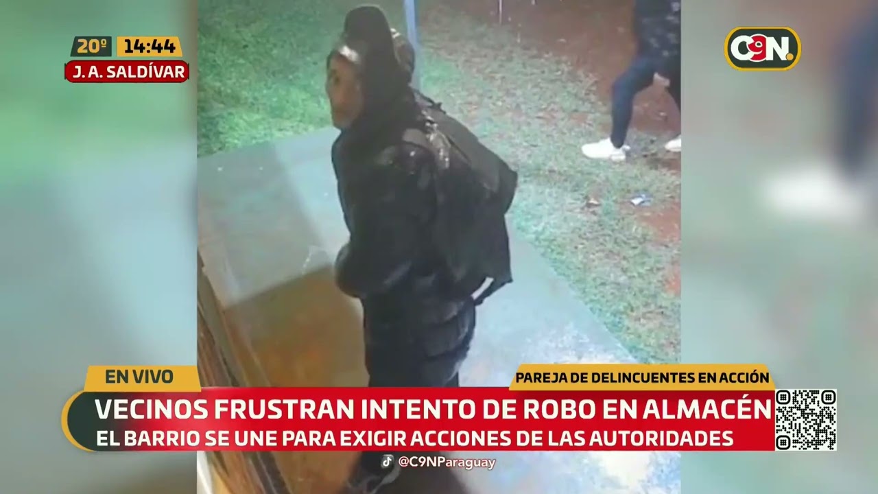 Vecinos frustran intento de robo en almacén de J.A. Saldívar