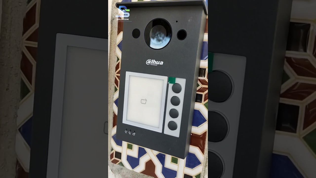 ✅installation visiophone Dahua #VTO3211D-P4 IP