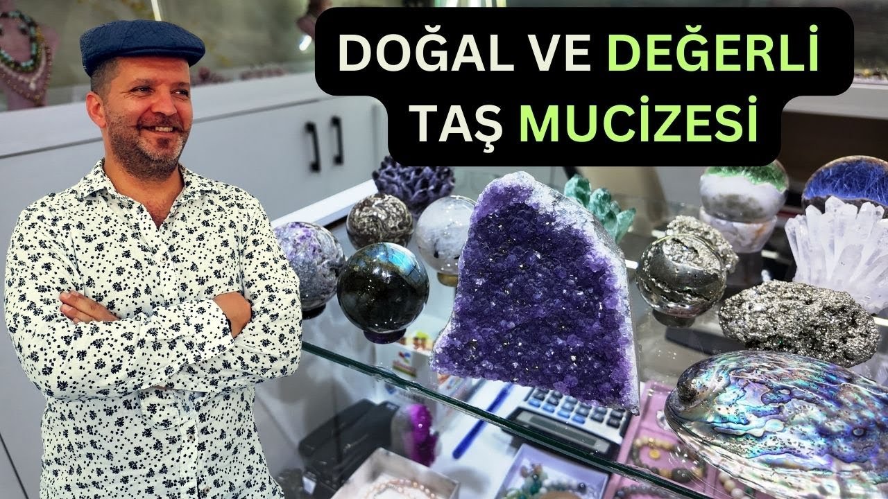 Doğal Taş Mucizesi | Değerli Taşları Tanıyalım | 4K G&ouml;r&uuml;nt&uuml;