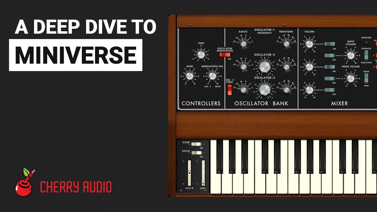 MINIVERSE from Cherry Audio, complete deep dive guide tutorial
