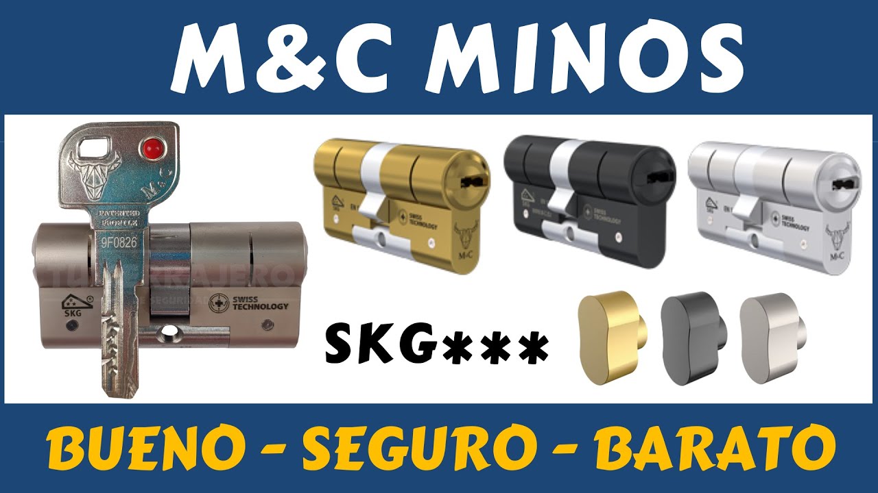 BOMBIN M&C MINOS [SKG***] EL MEJOR BOMBIN de SEGURIDAD BUENO BONITO Y BARATO [ANTI IMPRESIONING]
