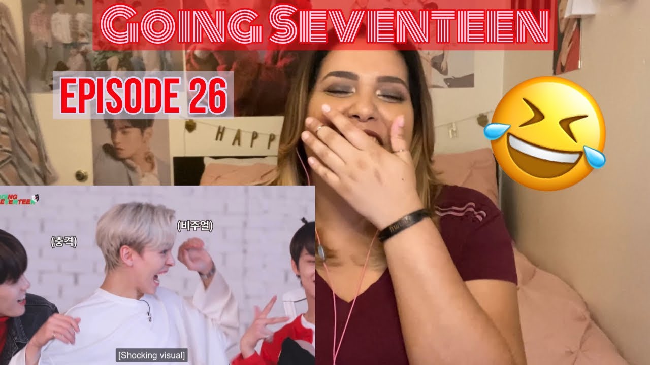 Going Seventeen 2019, эпизод 26 | Реакция Ams и Ev