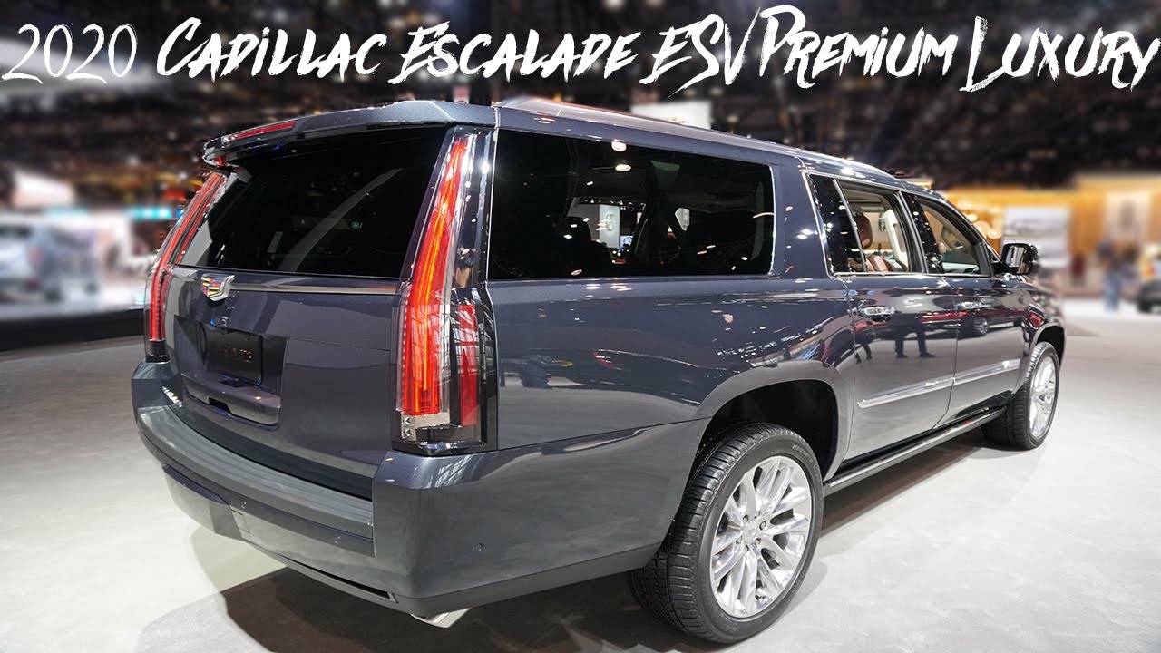 2020 Cadillac Escalade ESV Premium Luxury Exterior and Interior Walk Around