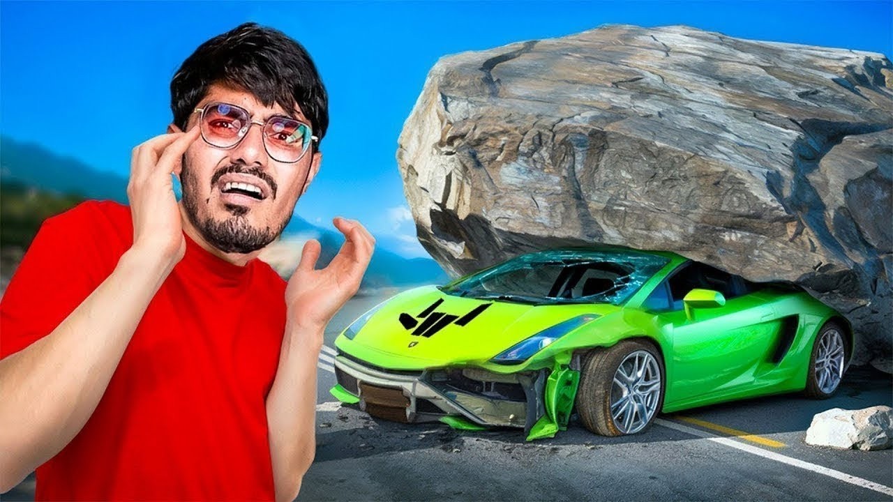 Dropping a Car in Deep Well ft  @alrightsquad   गाडी को कुए में गिराया तो होश उड़ गए