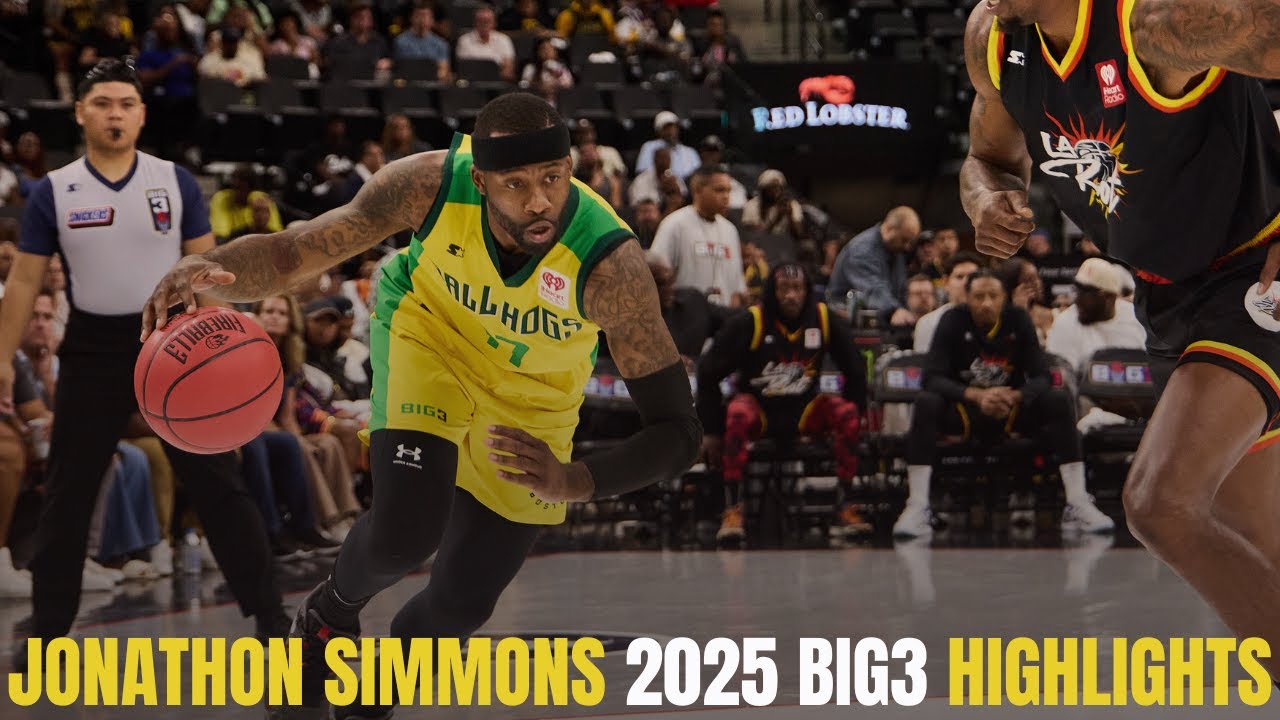 Jonathon Simmons 2025 BIG3 Highlights - 2x All-Star