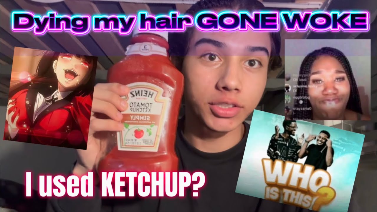 Dying my hair GONE WOKE 