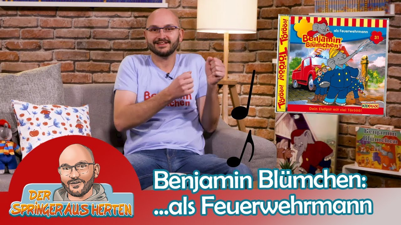 Der Springer KOMMENTIERT das Hörspiel Benjamin Blümchen - als Feuerwehrmann (Folge 31) REZENSION