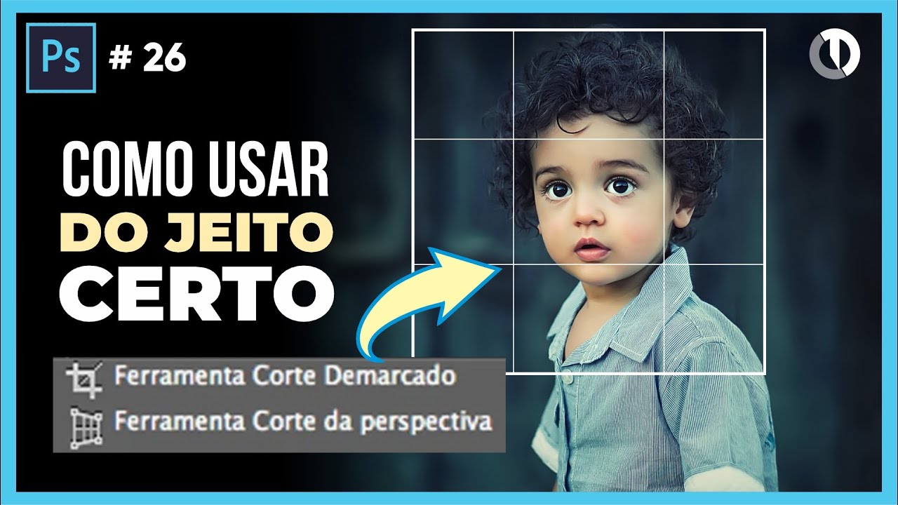Todos os segredos da ferramenta de corte demarcado e corte em perspectiva no Photoshop