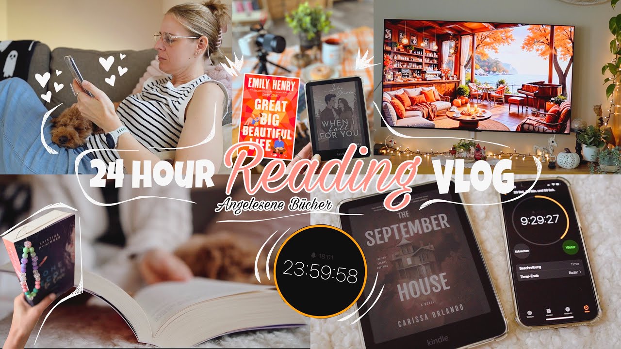 24h Readathon 🍁📚😮‍💨 angelesene Bücher beenden