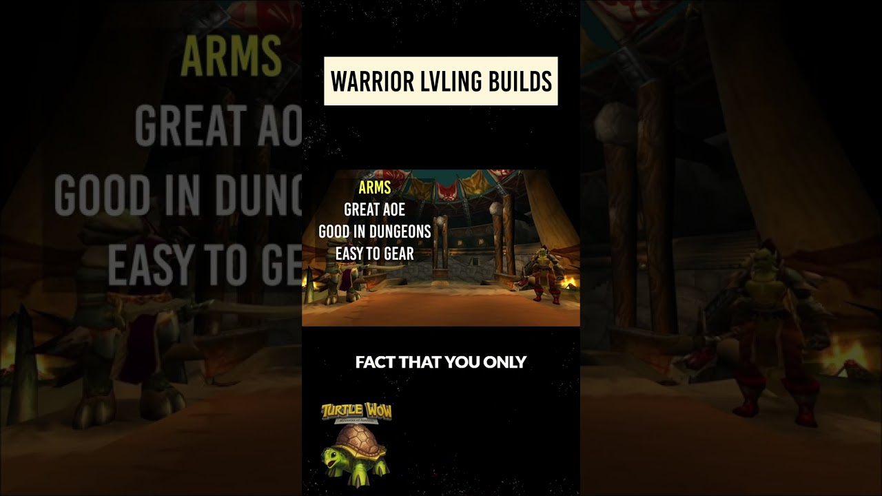 Turtle WoW &mdash; Воин, лучшая прокачка #turtlewow #gaming #worldofwarcraft #wow #wowclassic